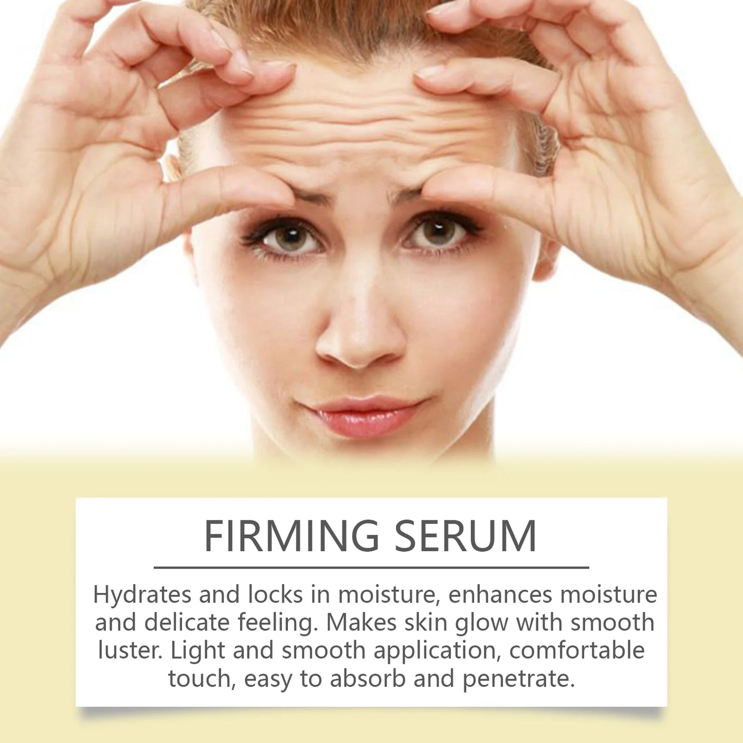 Anti-Wrinkle Firming Serum – Hyaluronic Acid & Vitamin E