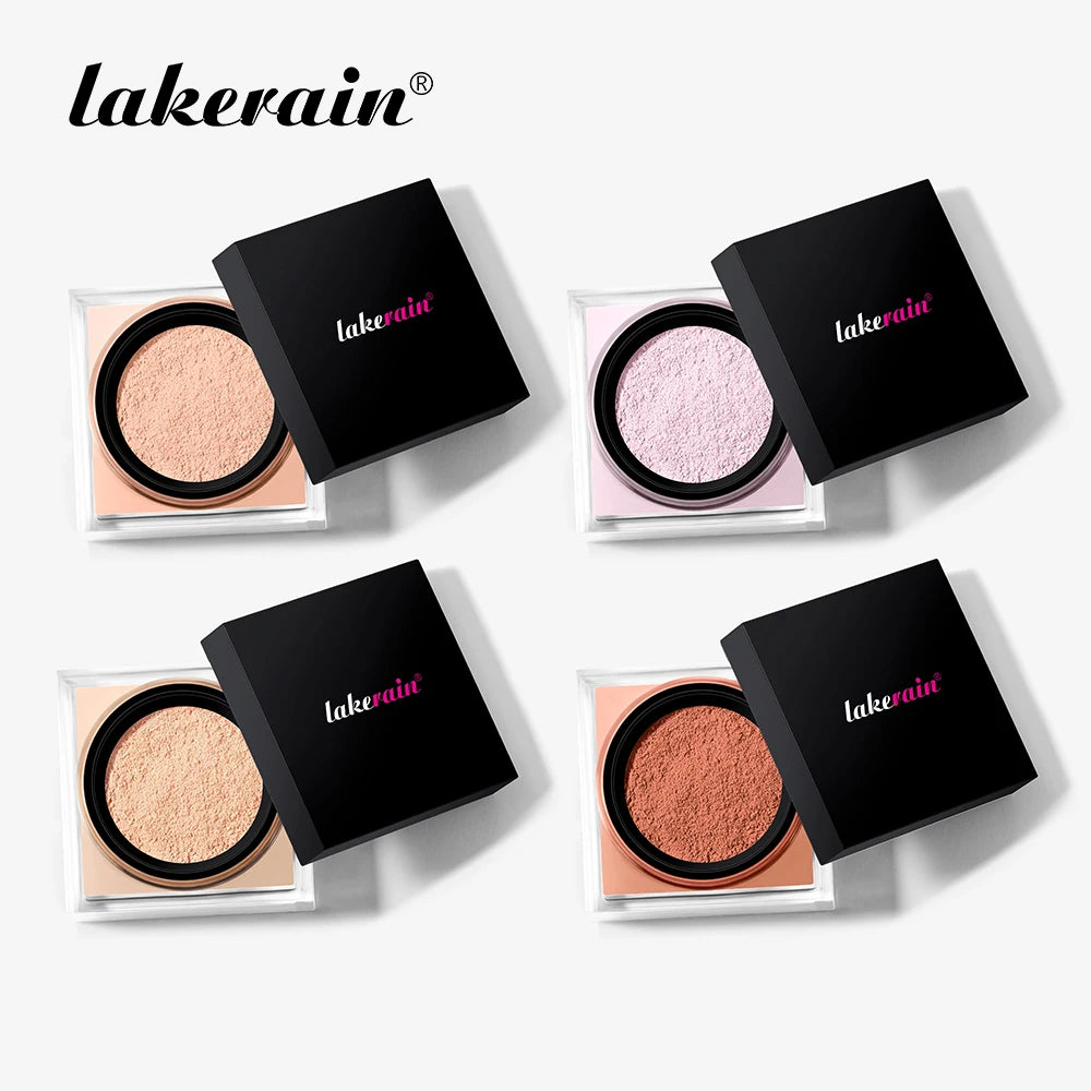 Lakerain Loose Setting Powder – Matte Oil Control, All Skin Types