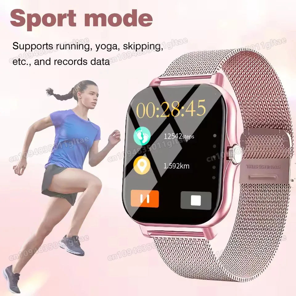 2026 Smart Watch Android IOS Phone 1.83 Inch Color Screen Bluetooth Answer Call Fitness Watches Tracker Smartwatch Women Men New Peaceful Pleasures Health and Wellness