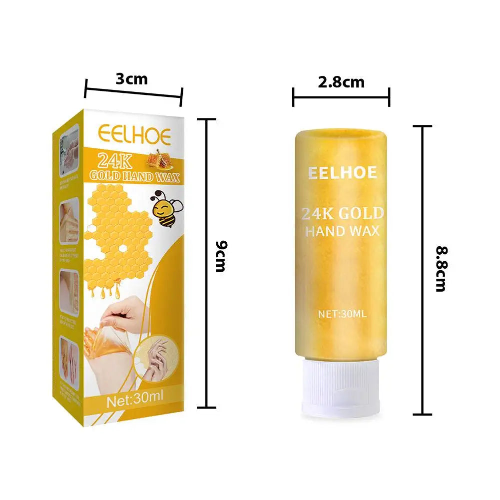 24K Gold Milk Honey Hand Care Masks Soothing Moisturizing Exfoliating Whitening Nourishing Hydrating Gel Hand Mask Peaceful Pleasures Health and Wellness