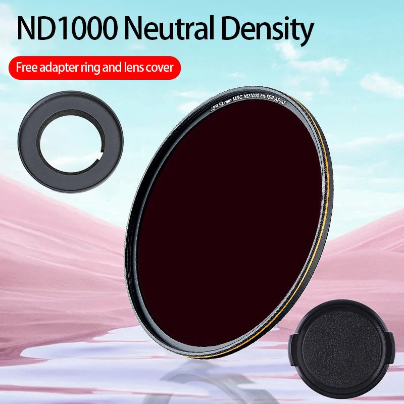 52mm ND & CPL Filters Set For DJI Osmo Action6 Neutral Density Camera Lens ND Filter And Filter Adapter Ring Peaceful Pleasures Health and Wellness Grad Brown