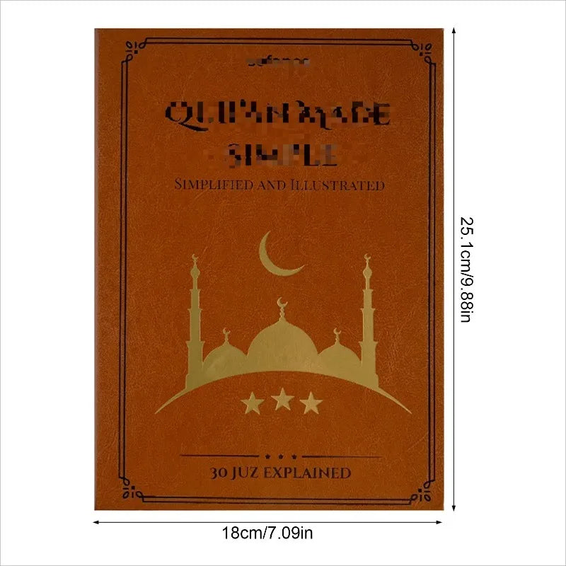Quran Study Guide Illustrated Book Islamic Learning Planner 30 Juz