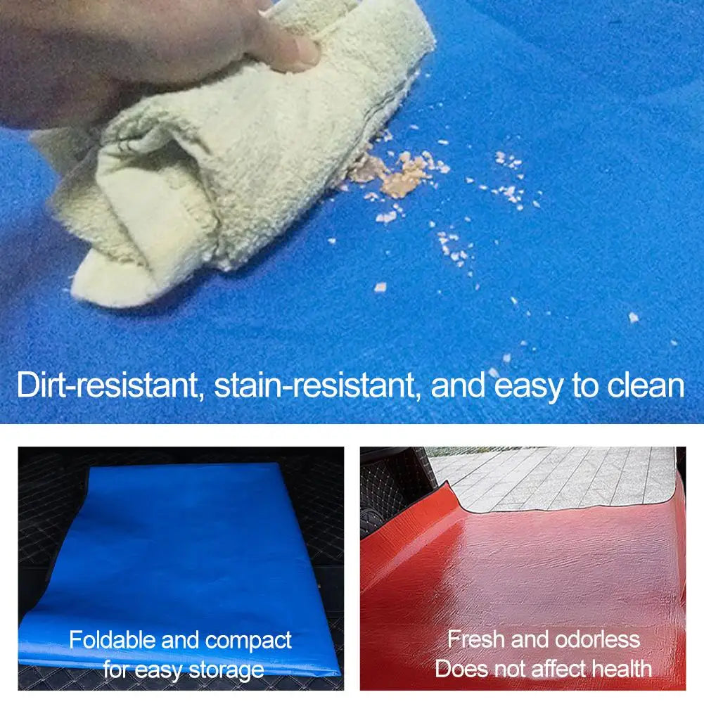 Waterproof Car Trunk Mat – Anti-Slip Cargo Liner & Pet Cover