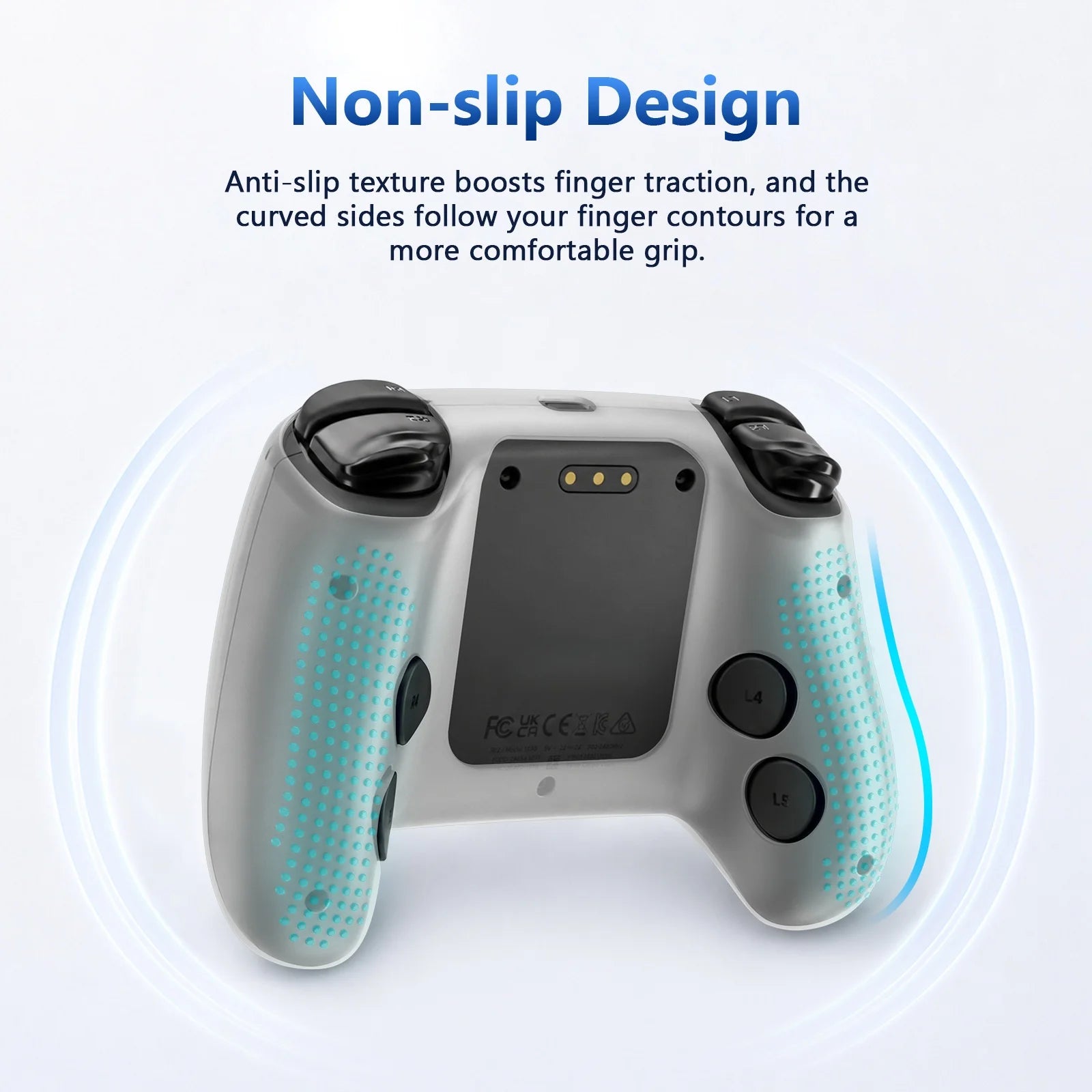 Protective Case For Steam Controller 2 Solid-Color Dustproof Shock-Resistant Case Non-Slip Design Enhance Your Gaming Experience Peaceful Pleasures Health and Wellness