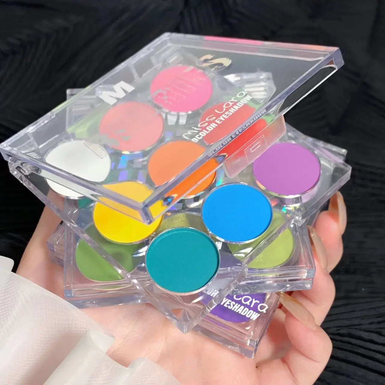 9-Color Eyeshadow Palette – Pearl, Matte & Shimmer Waterproof