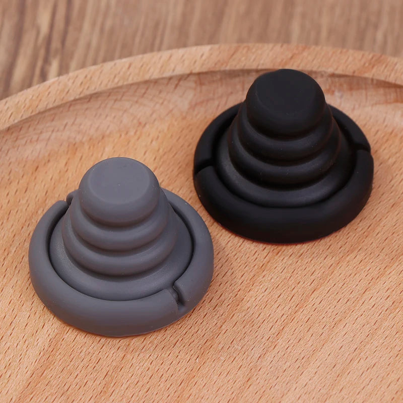 4 PCS Car Door Shock Absorber Cushion Silicone Pad Universal Gasket Trunk Sound Insulation Pad Shockproof Latch Accessories Peaceful Pleasures Health and Wellness