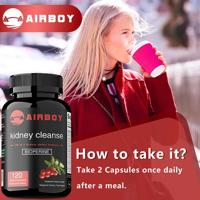 Kidney Cleanse Detox & Repair, Urinary Tract Support & Flush Formula To Support Normal Kidney Function Peaceful Pleasures Health and Wellness