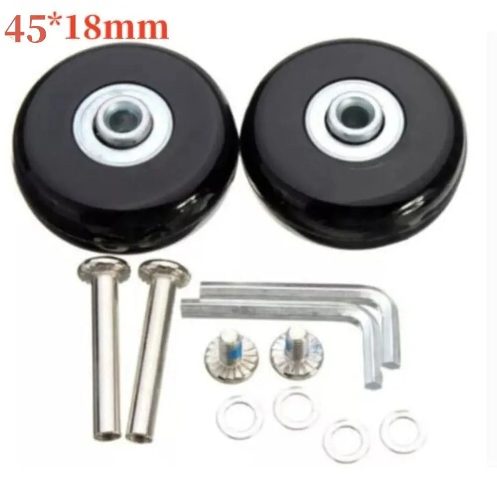 Universal Replacement Luggage Wheels – Silent Suitcase Casters