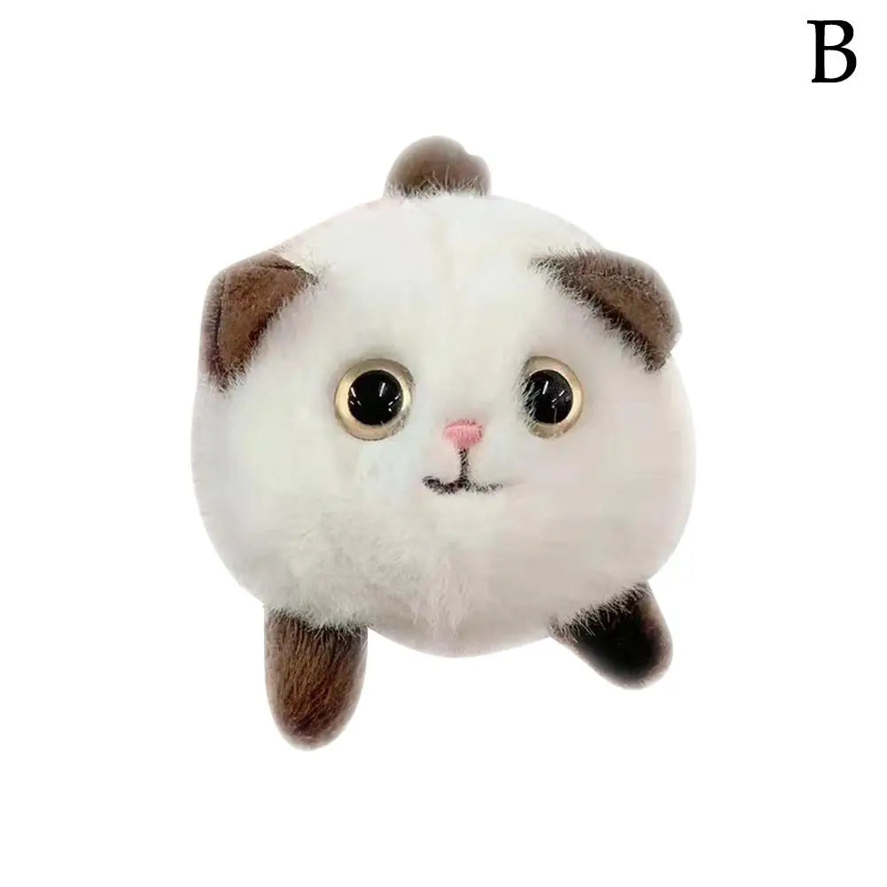Cat Plush Key Rings Door Keyring Bag Pendant Keychain Women Cute Doll