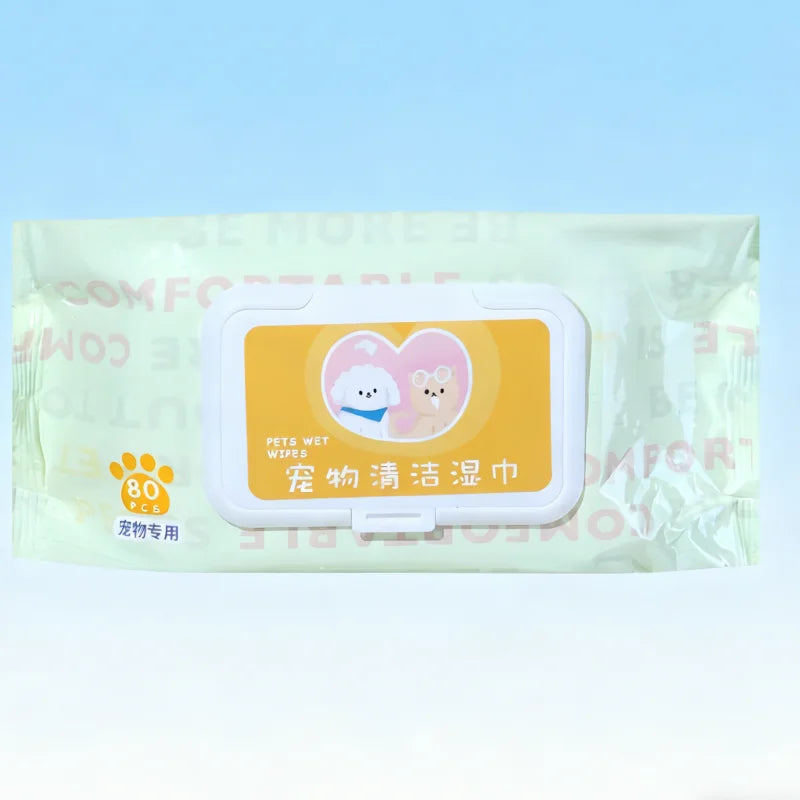 Pet Wipes for Dogs & Cats | Tear Stain & Body Cleaning 3-Pack