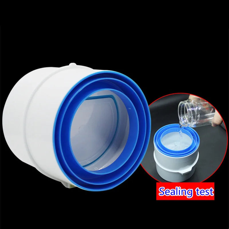 PVC Backdraft Damper Check Valve 75/110mm | Exhaust Fan Duct