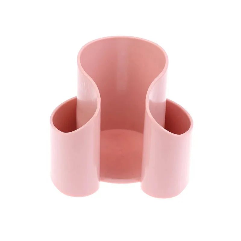 2-in-1 Dental Floss & Cotton Storage Box Countertop Organizer