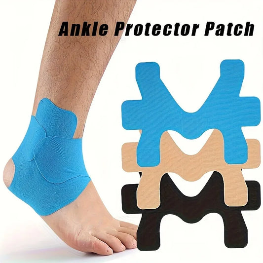 1pc/10pcs Breathable Elastic Kinesiology Tape for Ankle for Sports, Ankle Sprain & Muscle Strain Relief Protective Athletic Wrap Peaceful Pleasures Health and Wellness