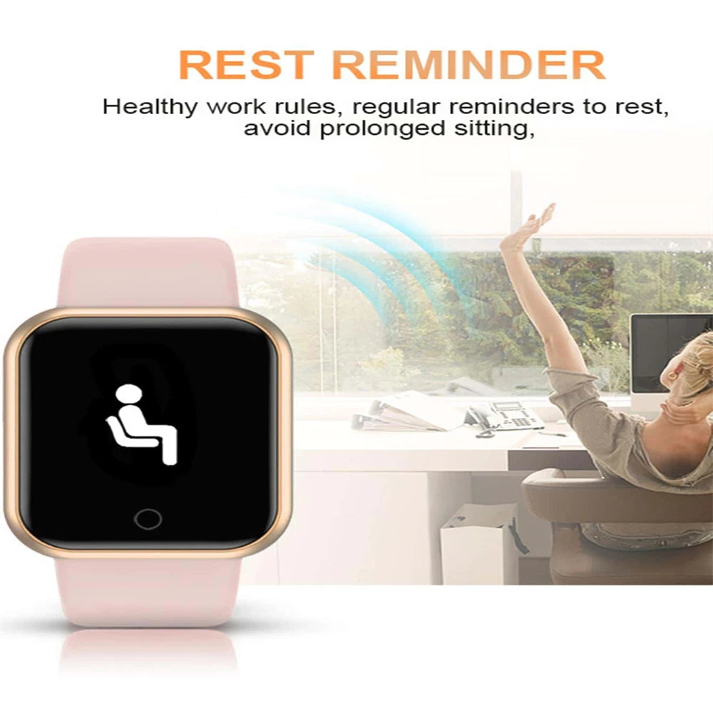 CHAONB D13 Smartwatch – Fitness Tracker, Heart Rate & Sleep Monitor