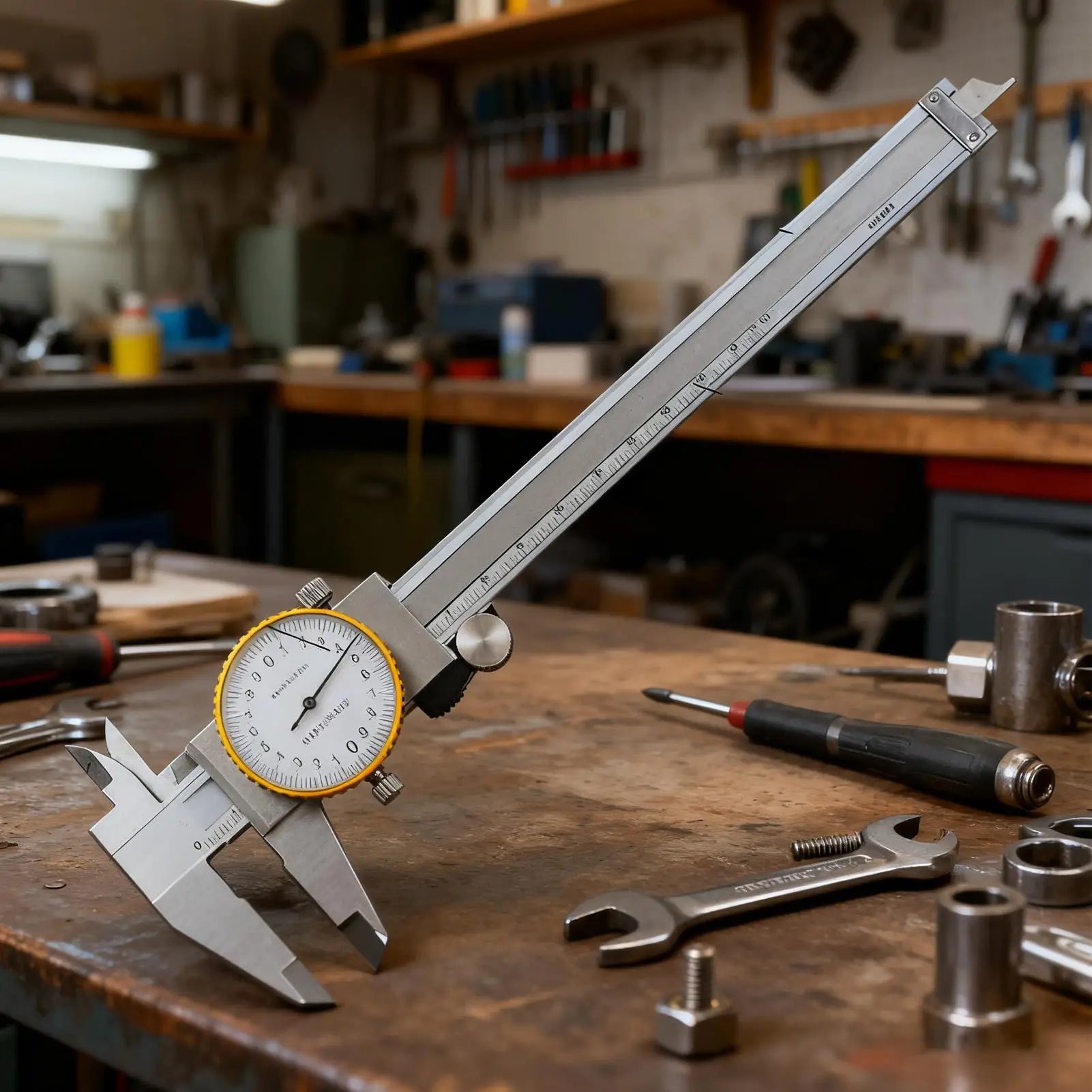 Vernier Caliper 0-150mm Precision Measuring Tools with Gauge 0.02mm Accuracy for Depth Thickness Measurement, Woodworking Peaceful Pleasures Health and Wellness