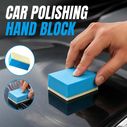 Car Glass Oil Film Remover Wool Felt Polish Sponge Pad Glass Polishing Sponge Oasis Select