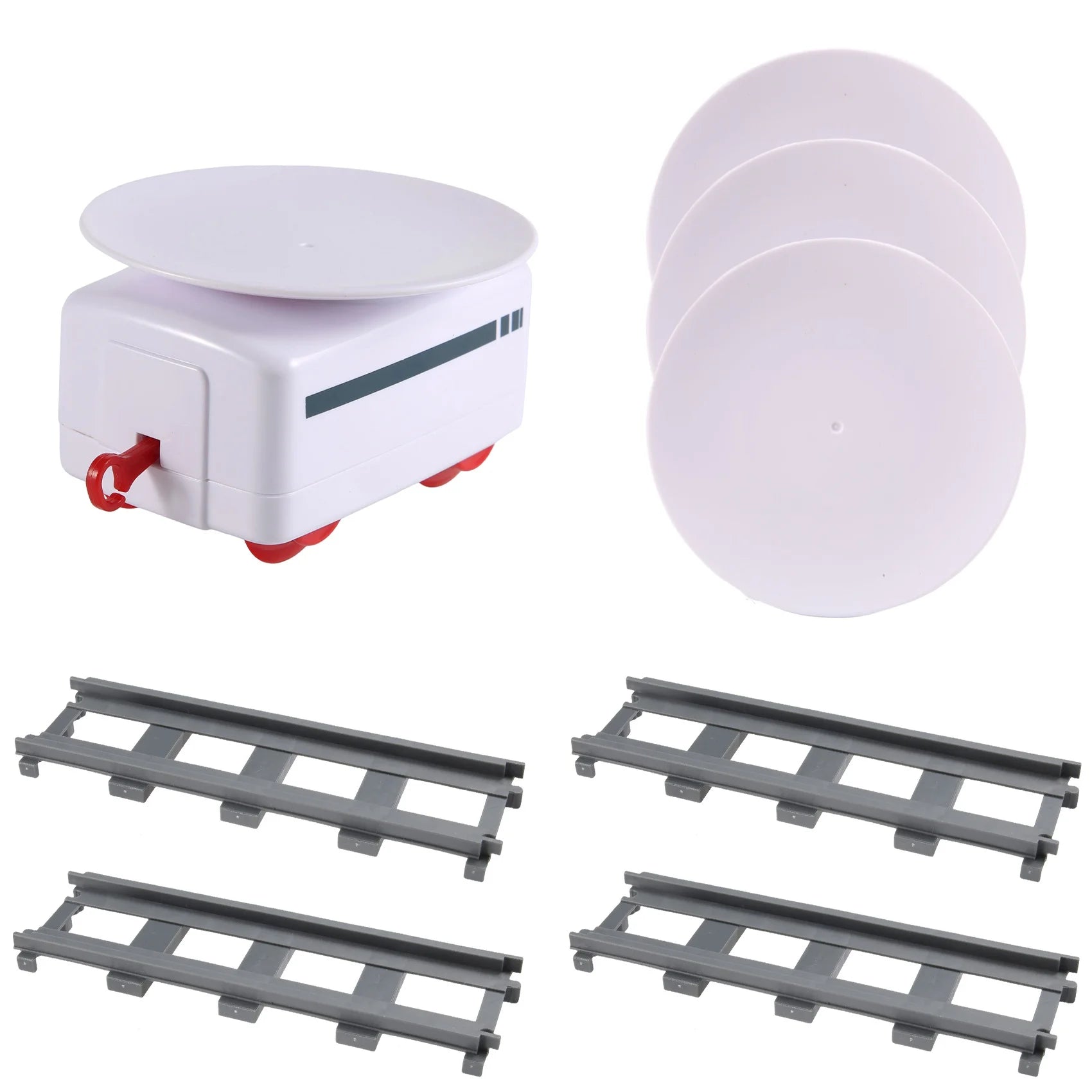 Y51A-Sushi Train Rotary Sushi Track Conveyor Belt Rotating Table Kid Food Train Set DIY Sushi Making Family Sushi Party Peaceful Pleasures Health and Wellness