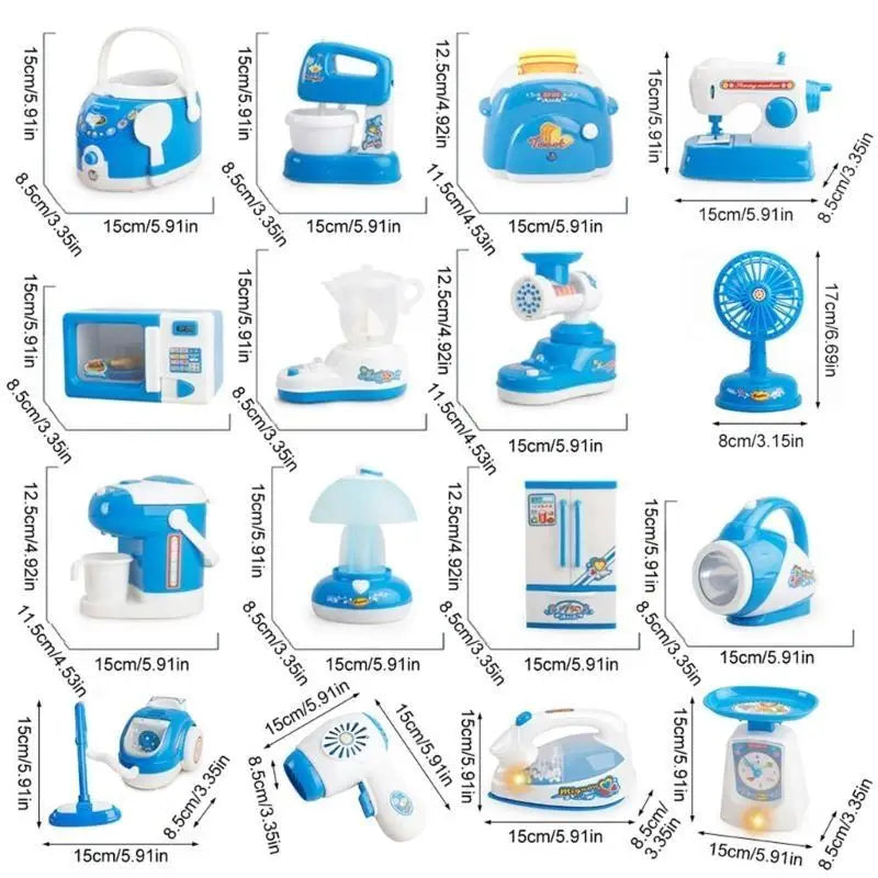 Kids 6-Piece Kitchen Playset | Pretend Cooking Toy Set
