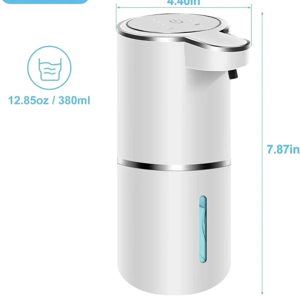 Touchless Foaming Soap Dispenser 380ml USB Rechargeable