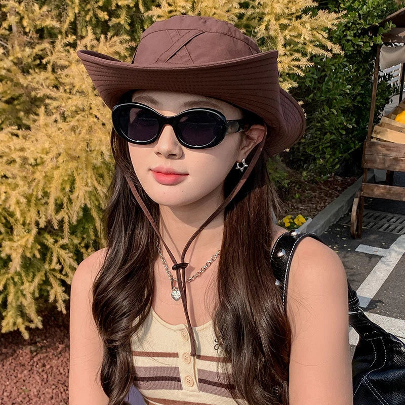 Wide Brim Unisex Bucket Sun Hat – Fishing, Hiking & Outdoor