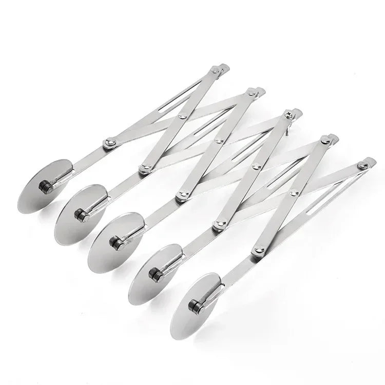 3/5/7 Wheel Dough Divider Cutter | Stainless Steel Pastry Roller