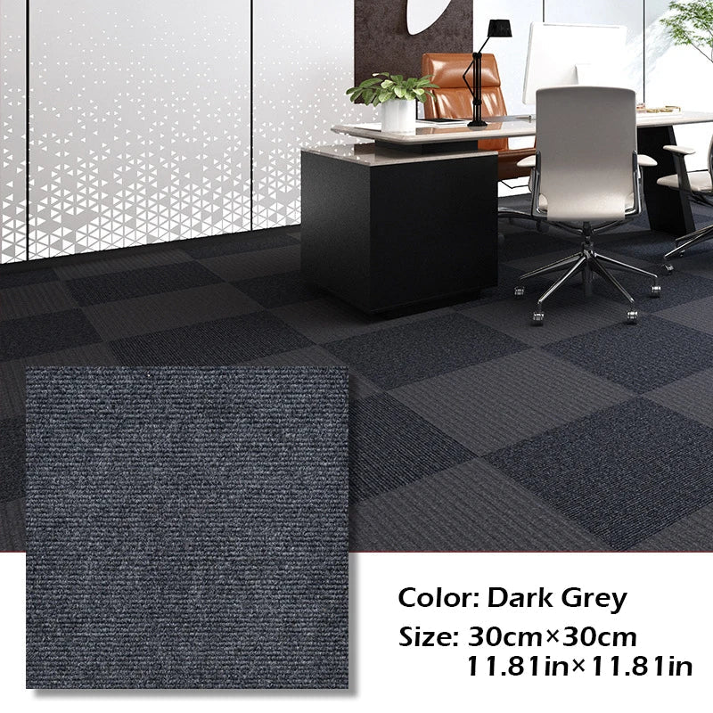 Self-Adhesive Carpet Tiles 30x30cm | DIY Anti-Slip Modular Rug
