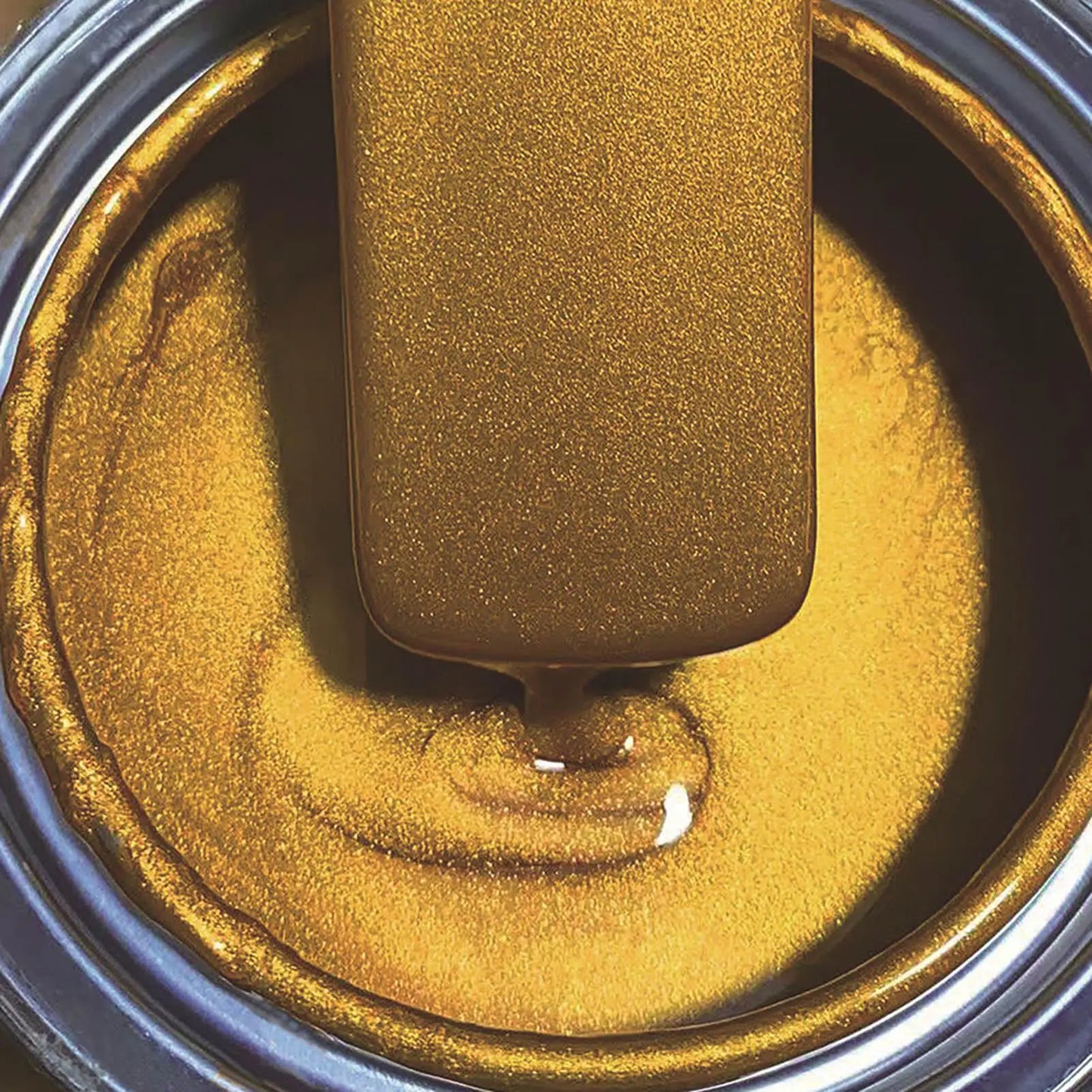 Gold Craft Paint 300g Water-Based Metallicliquid Paint For Wood, Metal, Fabric & Furniture, DIY Painting Supplies, Iron Railing Peaceful Pleasures Health and Wellness