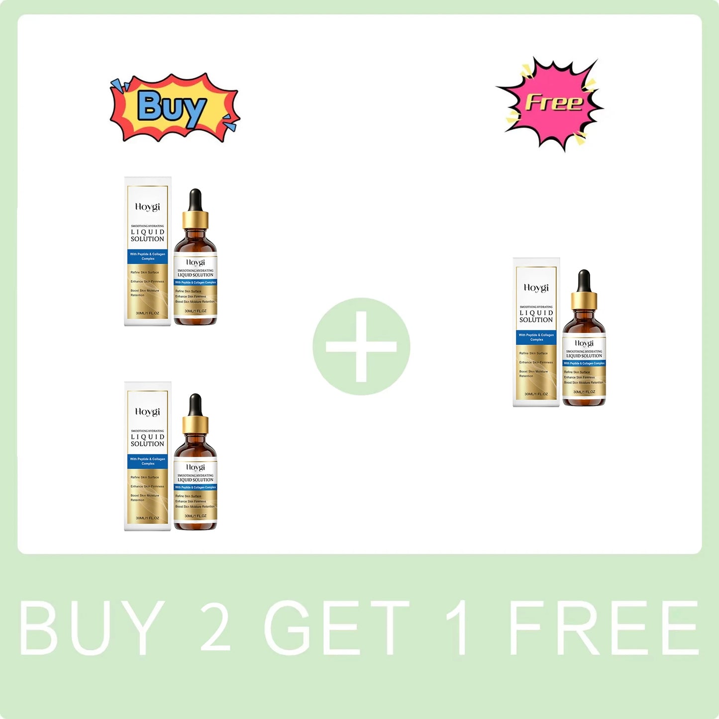 Smoothing Moisturizing Essence Firming Lifting Skin Dullness Improvement Brightening Skin Fade Fine Lines Hydrating Face Serum Peaceful Pleasures Health and Wellness Buy 2 Get 1 Free