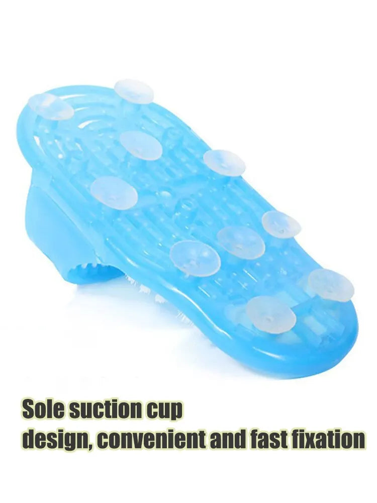 Foot File Foot Washing Tool Lazy Person Foot Brush Shoe Grinding Foot Stone Massage Dead Skin Remova Foot Repair Slippers Peaceful Pleasures Health and Wellness