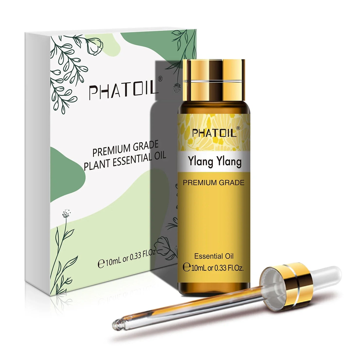 PHATOIL 10ml Pure Essential Oil – Diffuser, DIY & Aromatherapy