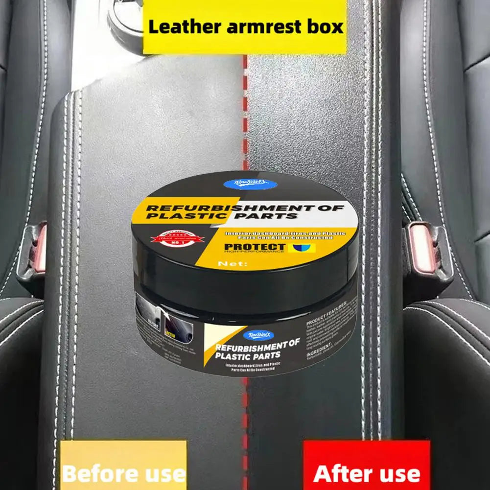 Automotive Plastic & Leather Restore Cream | Polish & Protect