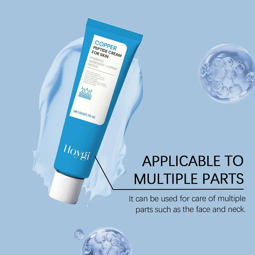 Copper Peptide Face Cream 50g – Anti-Wrinkle Firming Moisturizer for Fine Lines Peaceful Pleasures Health and Wellness