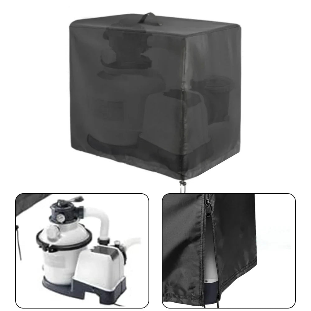 Waterproof Pool Sand Filter Pump Cover | 420D Oxford Cloth