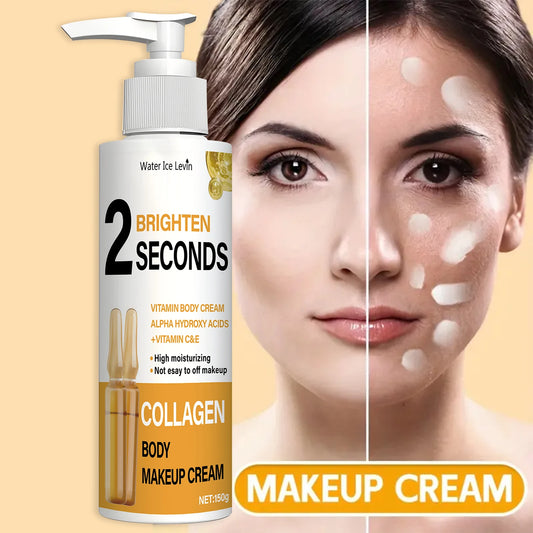 Water Ice Levin Brightening AHA & Collagen Vitamin Cream 150g Brightening Face Cream Peaceful Pleasures Health and Wellness