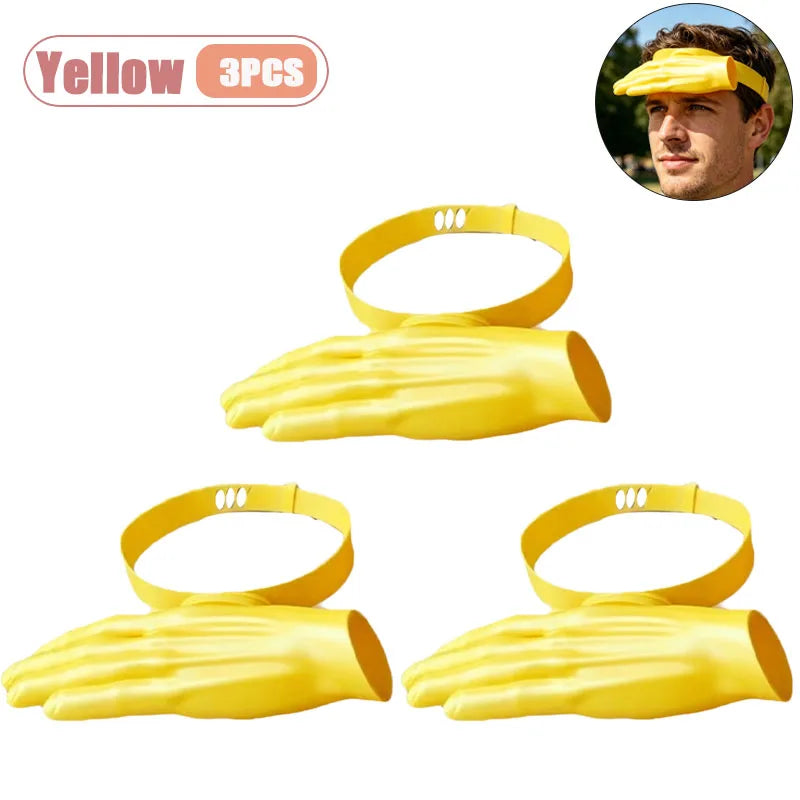 Novelty Mini Sun Hat – Funny Small Hand-Size Beach Party Cap