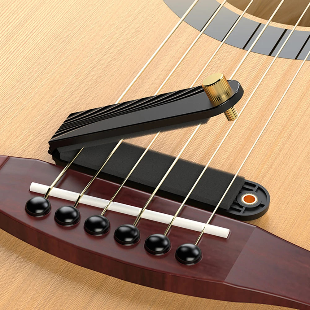 Acoustic Guitar Silencer Mute Pad – Silent Practice Accessory Guitar Mute Accessory Peaceful Pleasures Health and Wellness