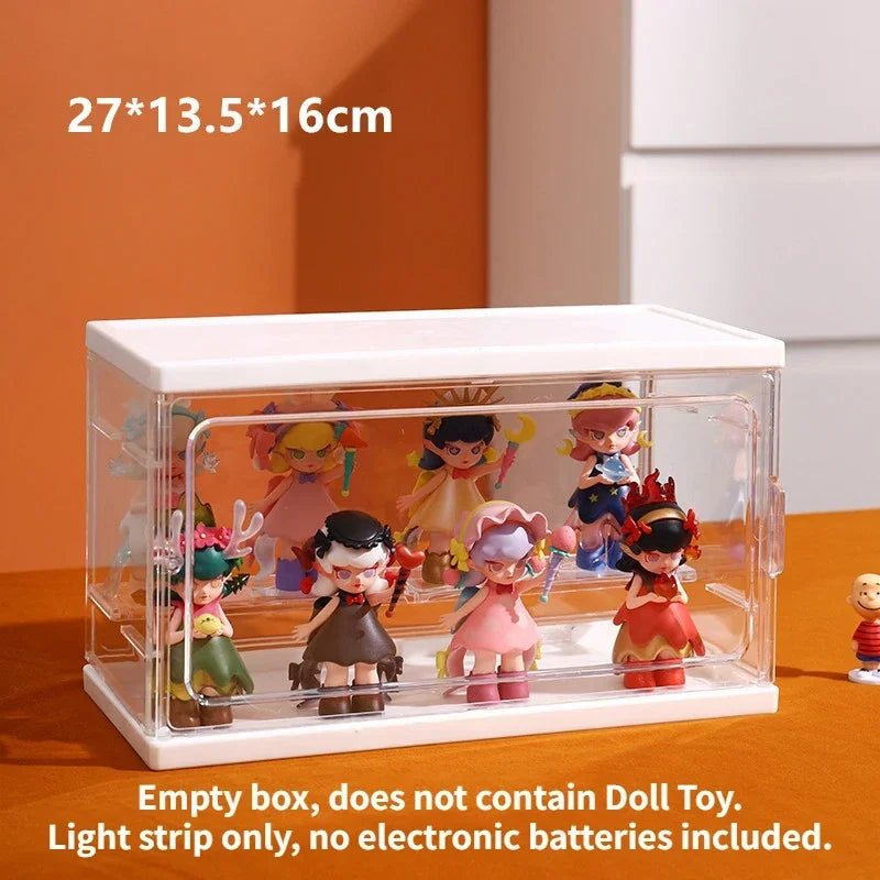Large Collectible Figure Display Case – Dust-Proof Organizer Box