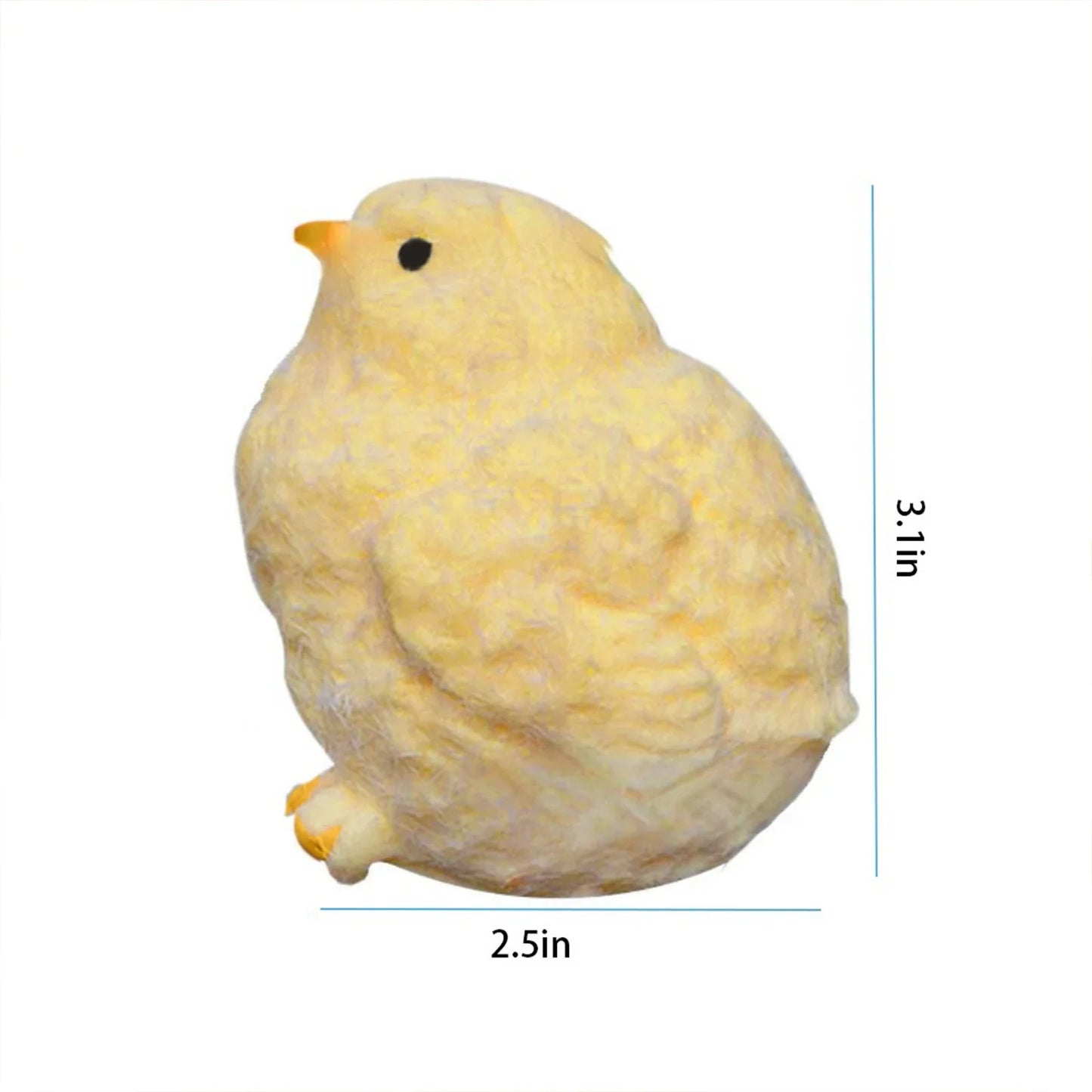 Cute Chick Squishy Stress Relief Toy – Handmade Silicone Squeeze