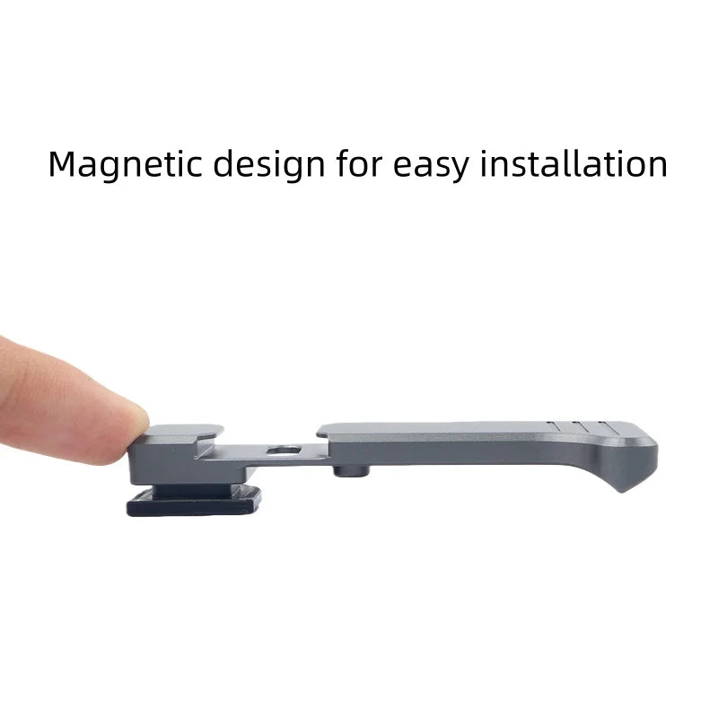 Supports Horizontal/Vertical Shooting For DJI Action 6 Camera Grip Kit Action Camera Protective Frame Adapter Accessory Peaceful Pleasures Health and Wellness Default Title