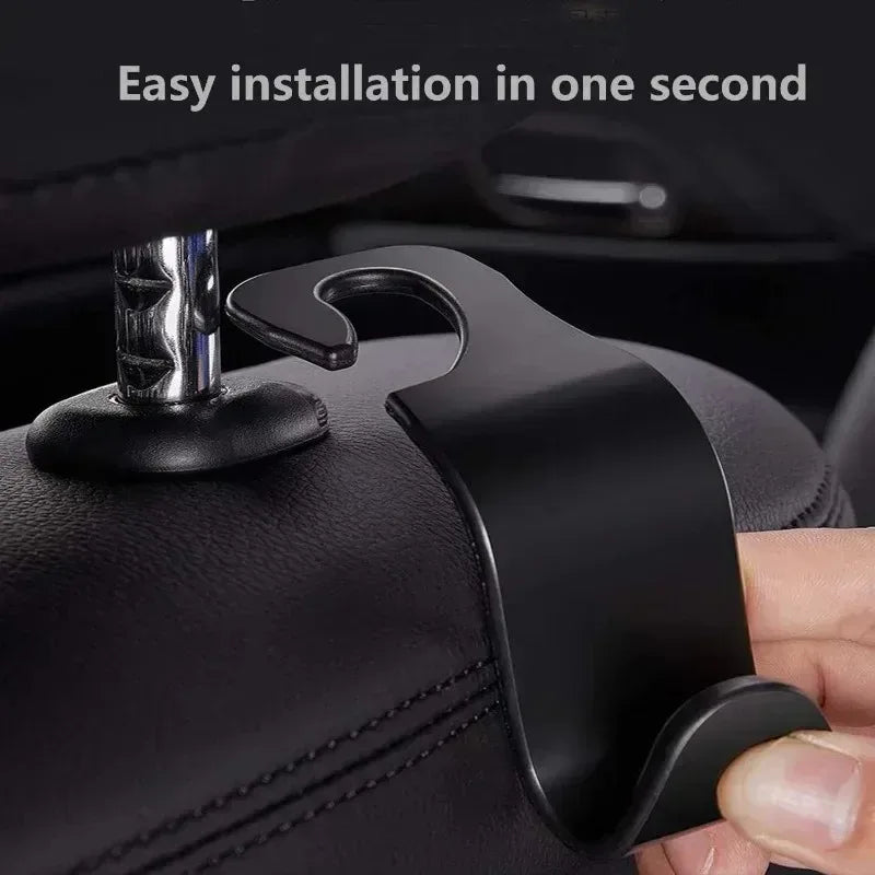 Car Headrest Hooks – Back Seat Organizer Hanger 2/4/8 Pcs
