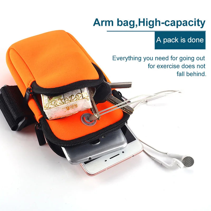 Mobile Phone Armband mp3/mp4 Bags iPhone 14 Pro Max Case For iphone11 Sports Bag For Mobile Multifunction Running Accessories Peaceful Pleasures Health and Wellness