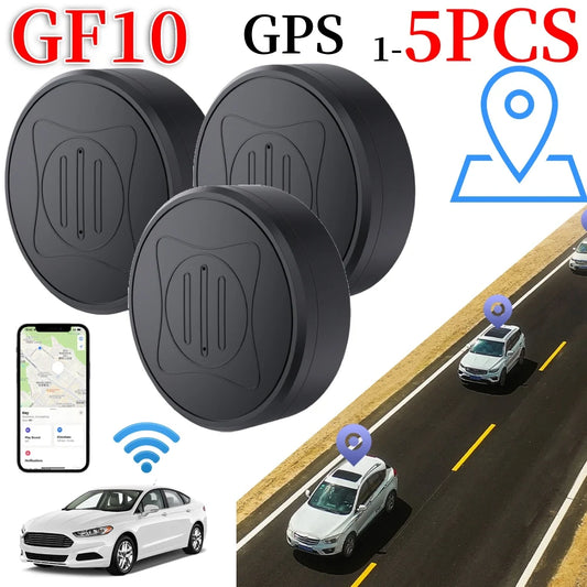 GF10 Magnetic Mini GPS Tracker Anti-Lost Device Pet Children Elder Smart Finder Mobile Car Keys Bag Wallet Location Tracking Peaceful Pleasures Health and Wellness