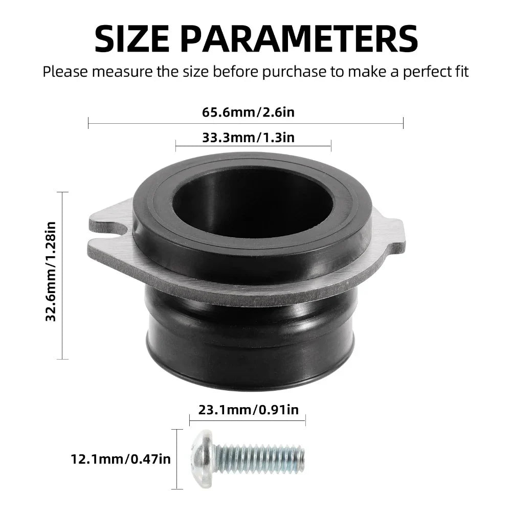 Anti-Vibration Flex Coupler for InSinkErator | 304 Stainless Steel