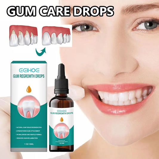 Gum Repair Drops Oral Cleaning Care Drops Relieving Periodontal Blistering Natural Taste Unique Formula Oral Health Care Peaceful Pleasures Health and Wellness