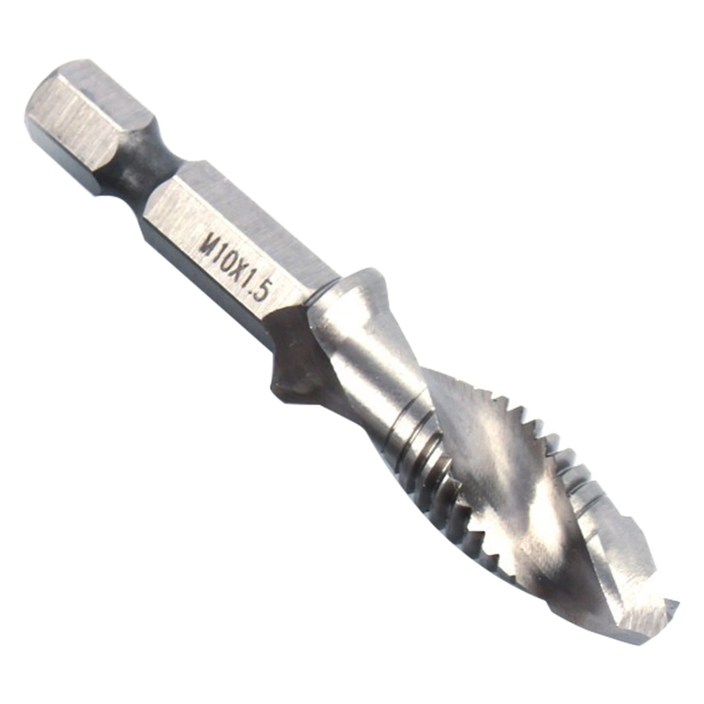 Hex Handle Tap Drill Bits M6 HSS 1 4 Shank Taper Power Tool Part Bit