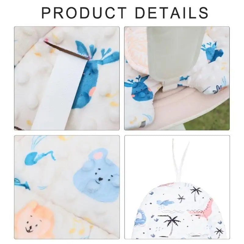 Newborn Car Seat Insert | Reversible Soft Infant Head Support