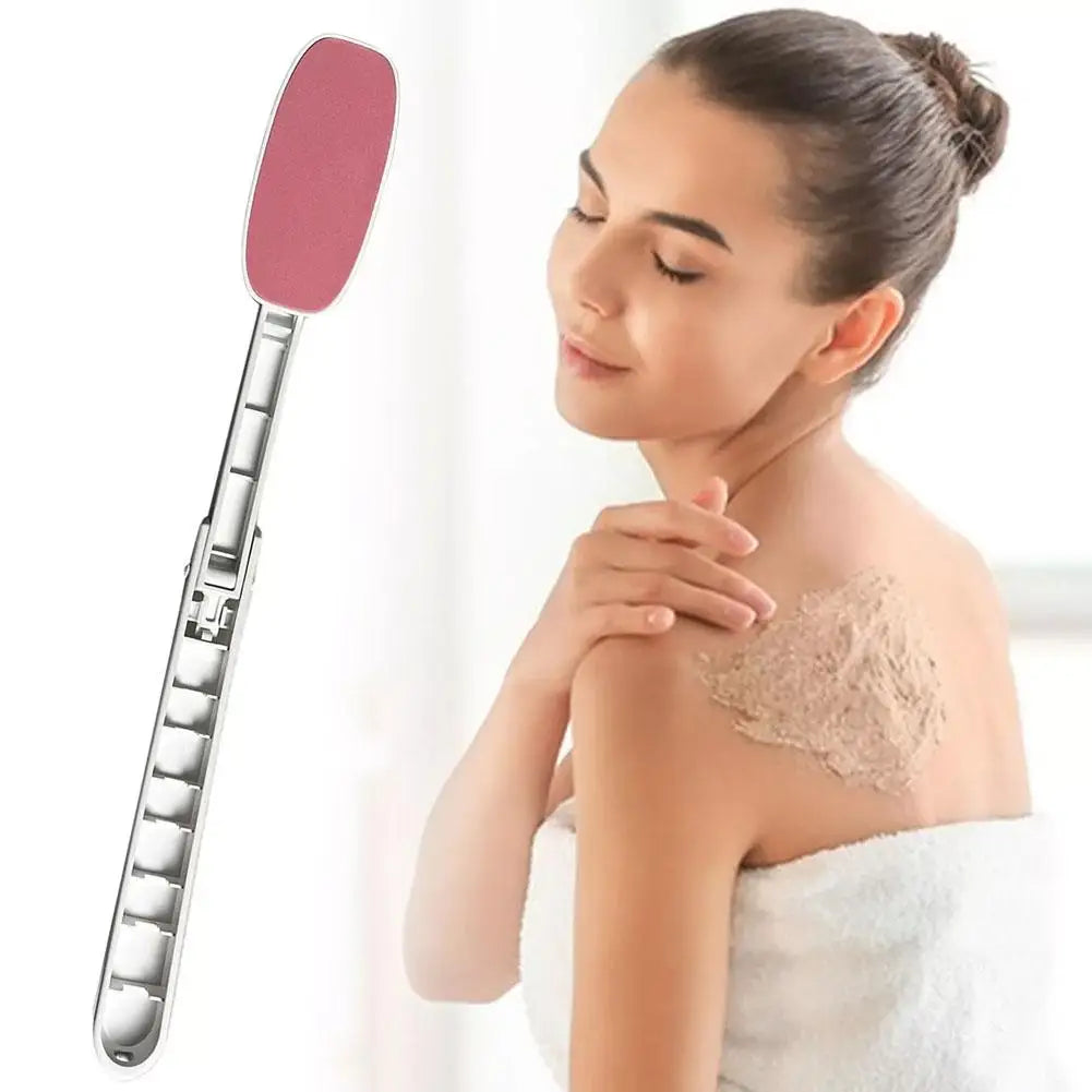 Foldable Back Lotion & Sunscreen Applicator – Long Handle