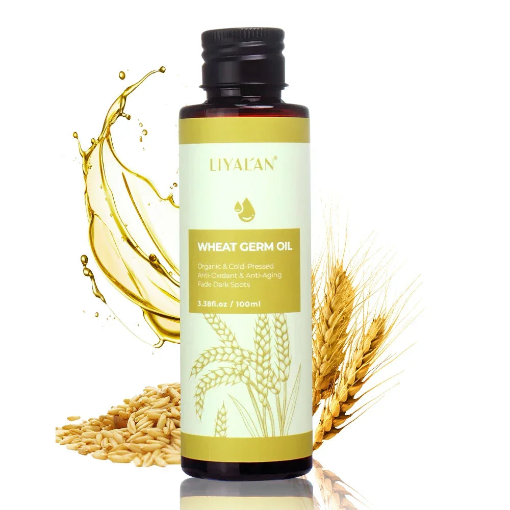 Pure Cold-Pressed Carrier Oils – Jojoba, Argan, Rosehip & More Peaceful Pleasures Health and Wellness WHEAT GERM OIL China Mainland 100ml