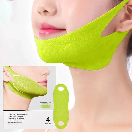 Face Lifting Mask Lift Facial Contour Tightening Anti Aging Wrinkle Remover Double Chin Reducer Facial Bandage Strap Skin Care Peaceful Pleasures Health and Wellness