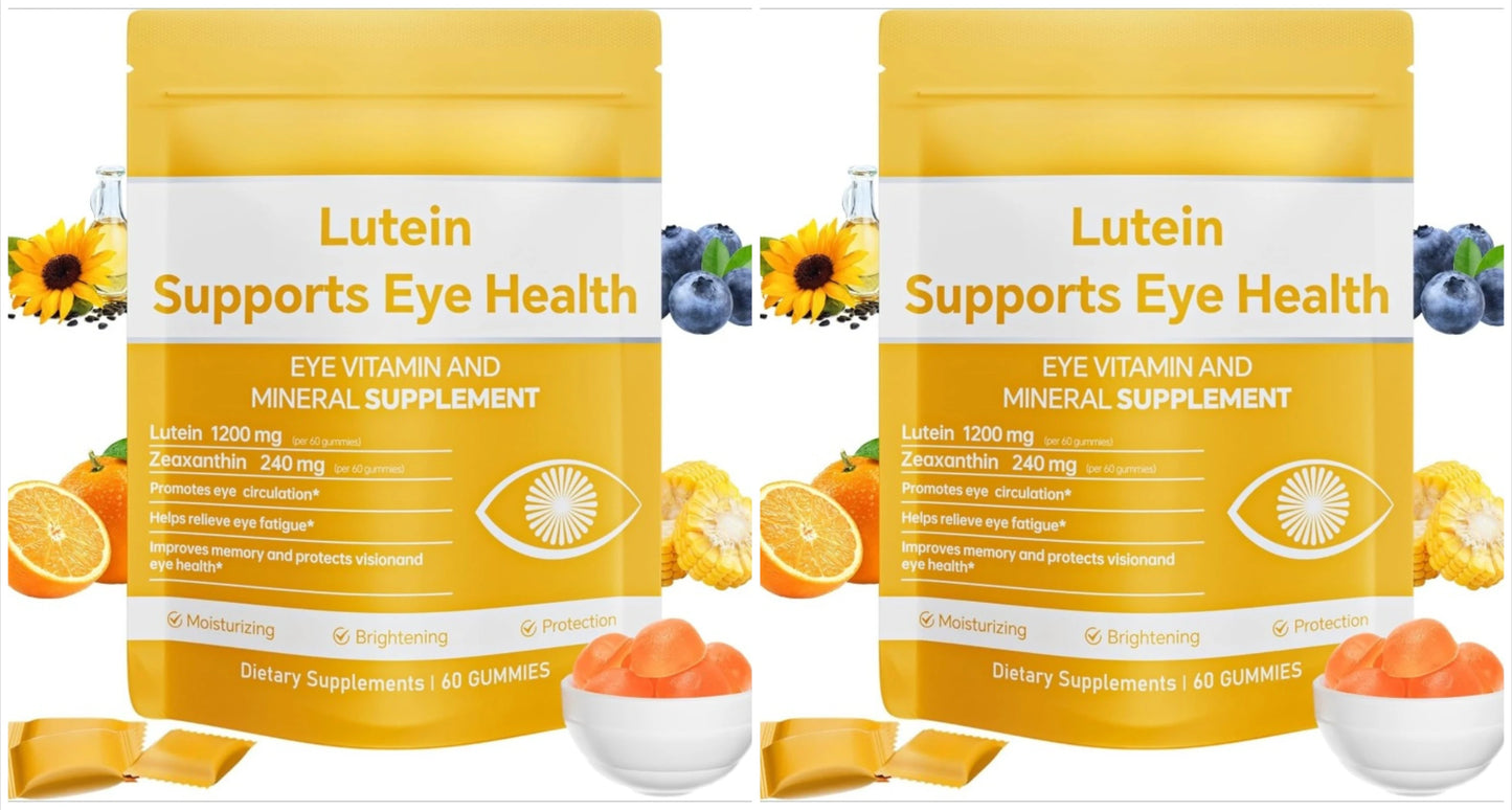 Lutein Zeaxanthin Gummies with Vitamins A C E | 60 Count